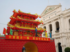 preparations for Mid-Autumn festival in Macau