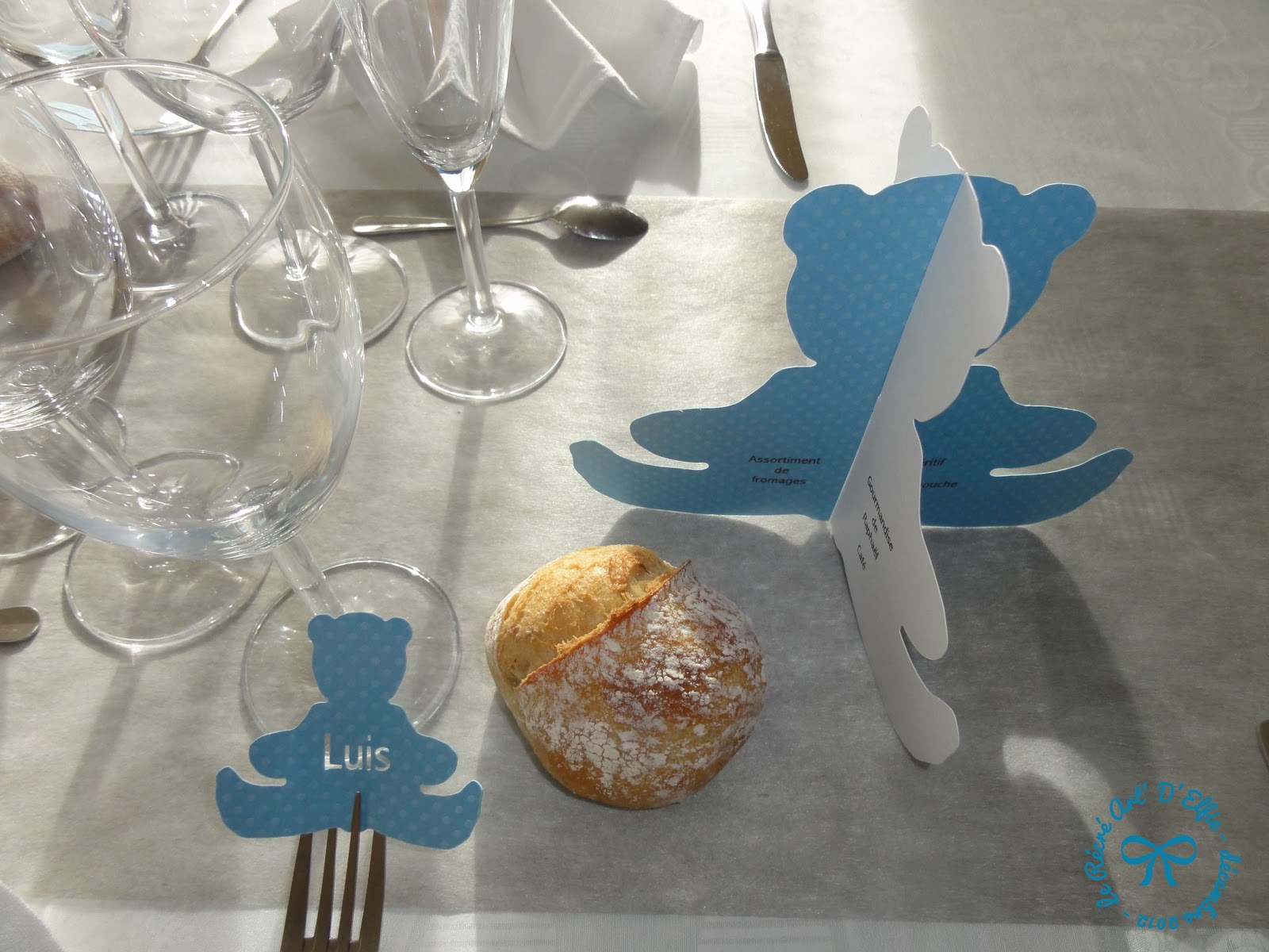 Ange Pour Déco De Table De Baptême, Figurines En Résine D'une