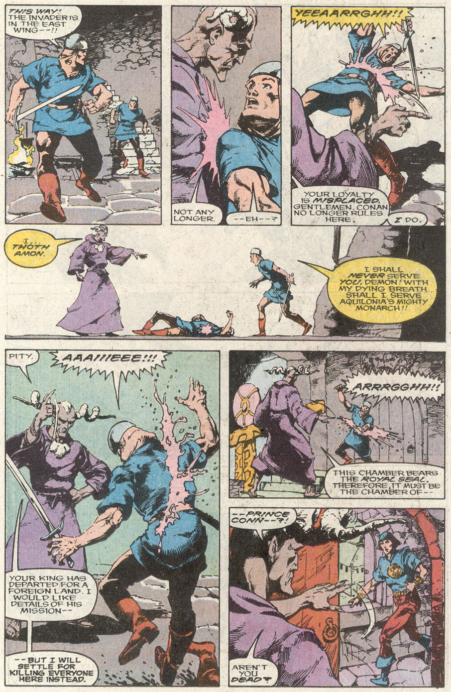 Read online Conan the King comic -  Issue #54 - 9