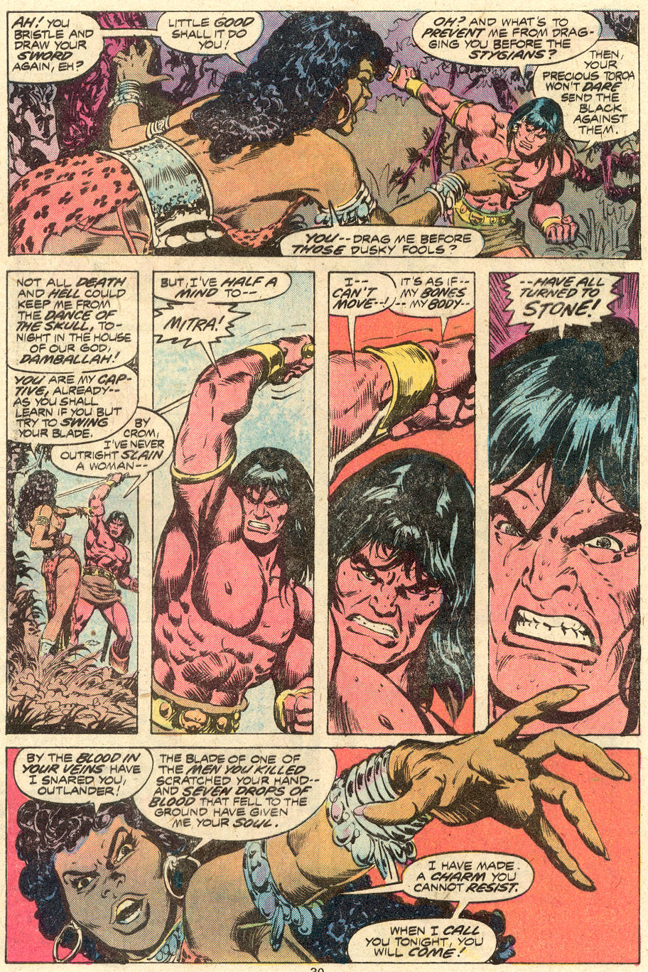 Read online Conan the Barbarian (1970) comic -  Issue #82 - 19