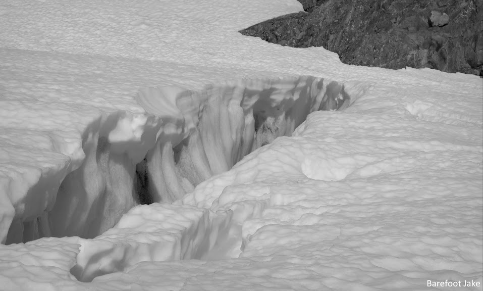 Blue Glacier crevasse Blue Glacier