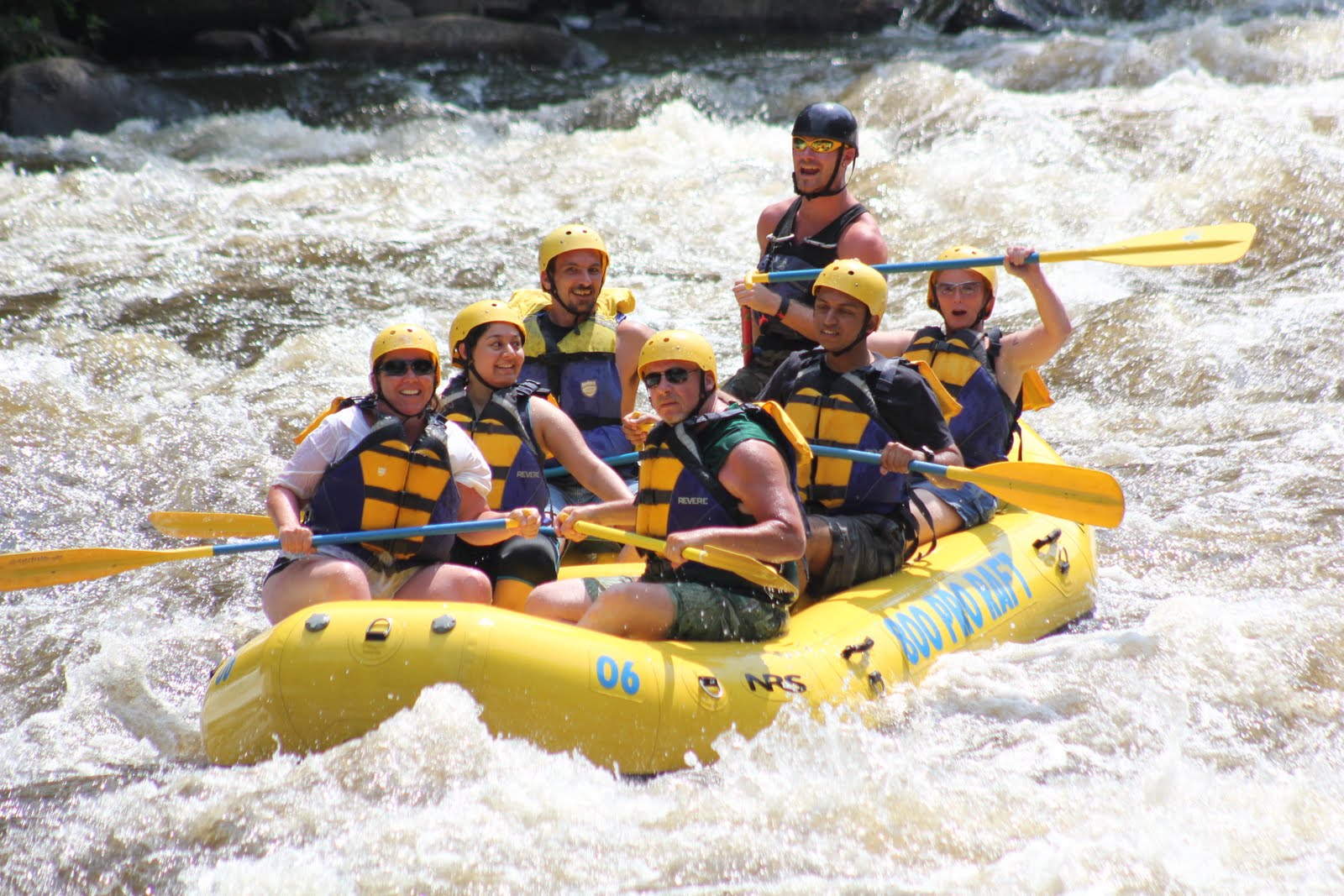 Aileen & Dale's Wild Ride White water rafting in Tennessee