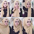 Tutorial Hijab Rawis Persegi