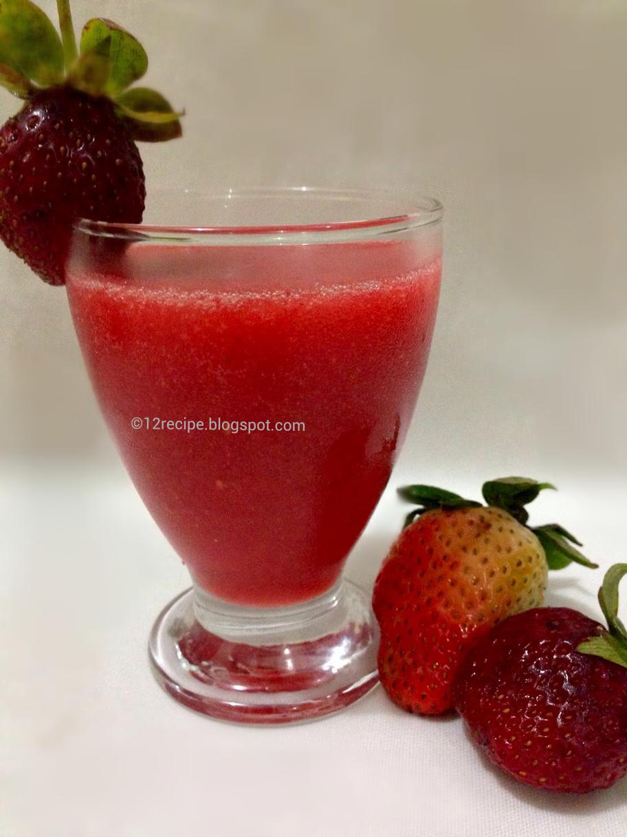 Strawberry Juice Delight Recipe Book