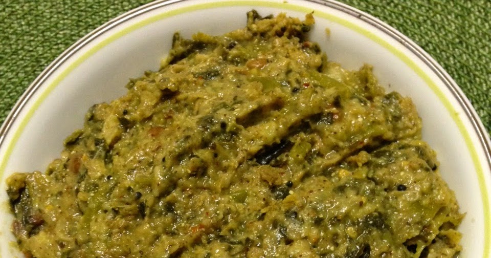 Hema's Kitchen: Kanda bachali with aava curry