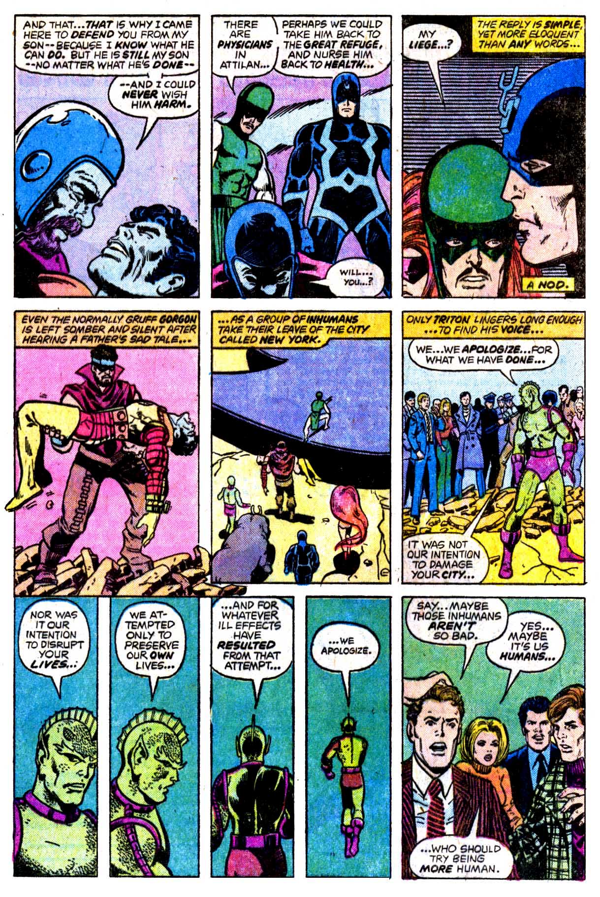 Read online Inhumans (1975) comic -  Issue #4 - 15