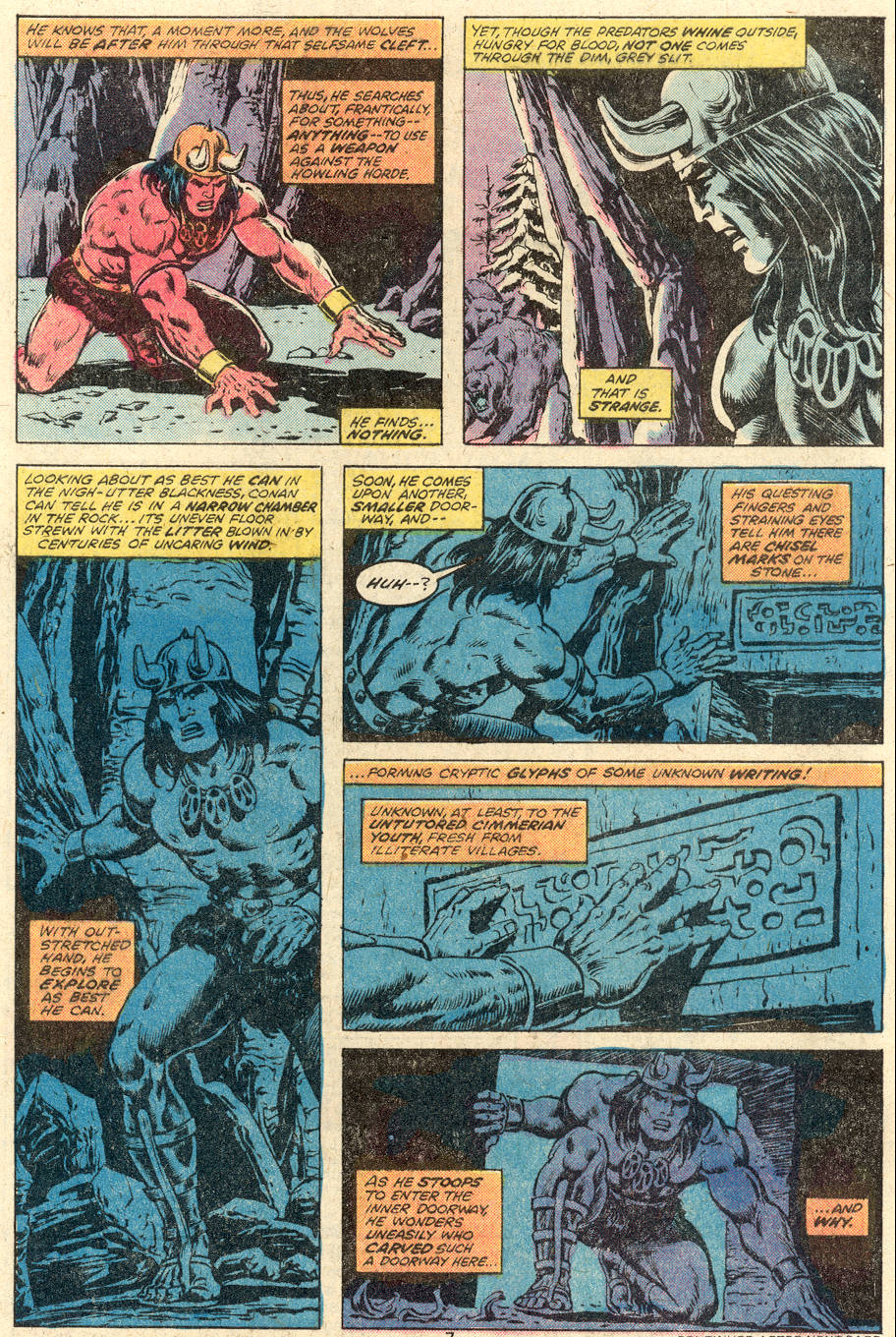 Read online Conan the Barbarian (1970) comic -  Issue #92 - 7