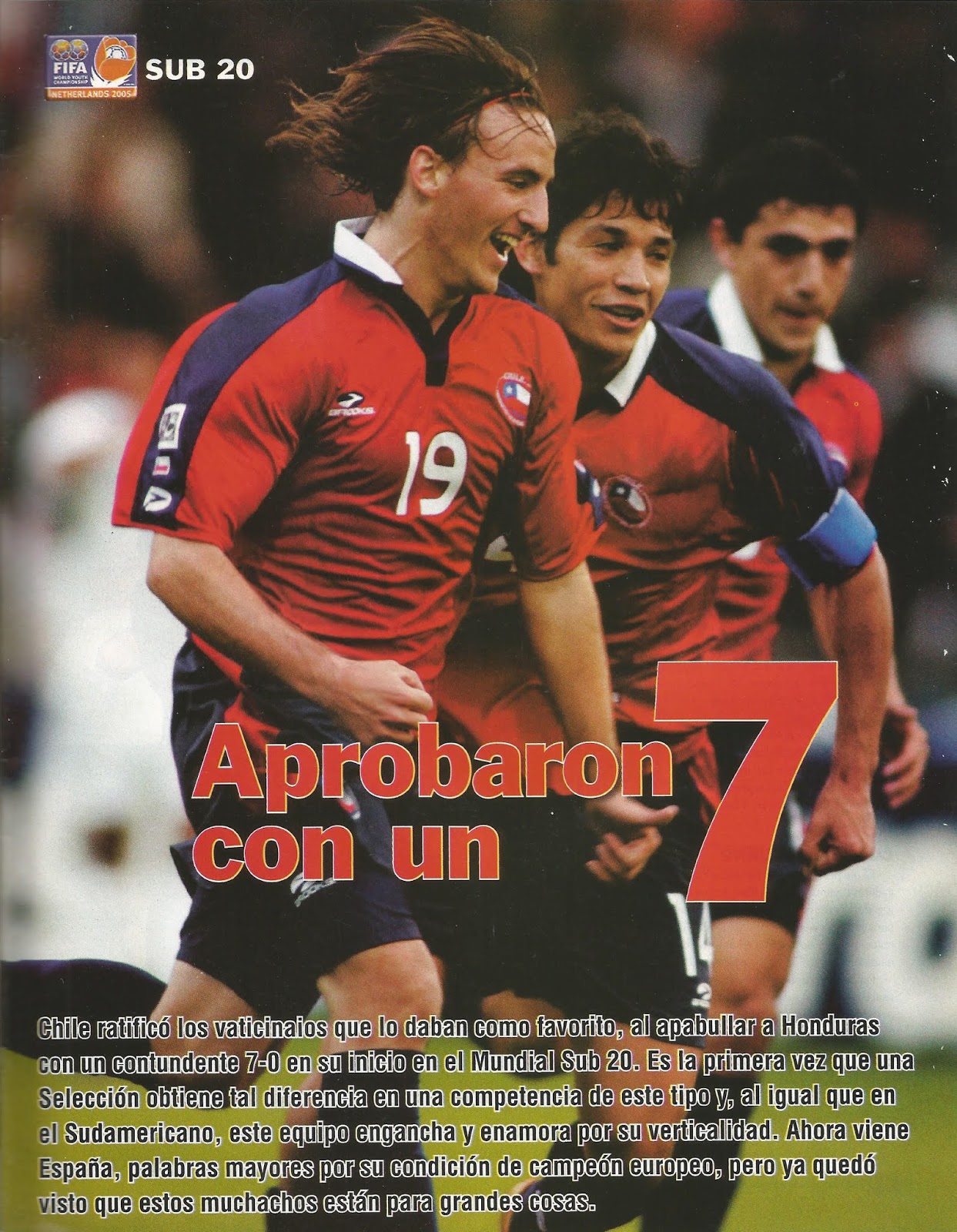 Partidos de la Roja [11/06/2005] HondurasChile 07