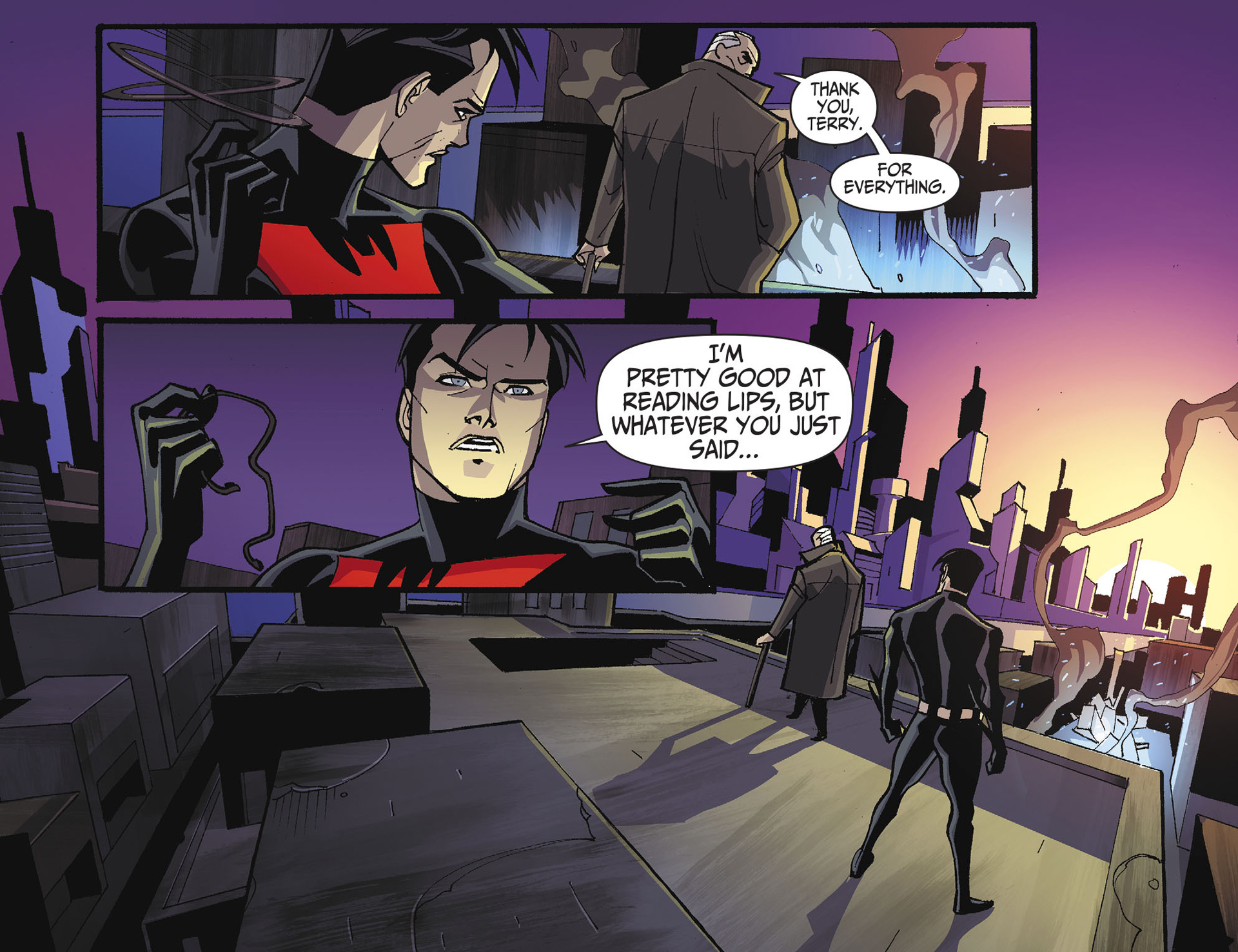 Read online Batman Beyond 2.0 comic -  Issue #15 - 18