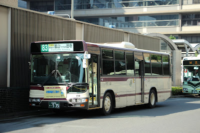 京都バス嵐山営業所 139 京都200か535 ブルーリボンシティ KL-HU2PMEA 
