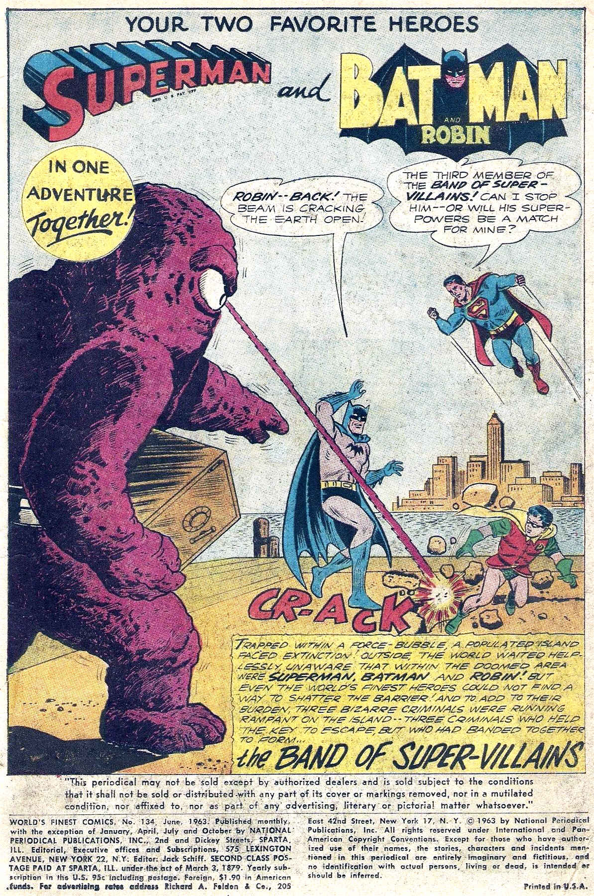 Read online World's Finest Comics comic -  Issue #134 - 3