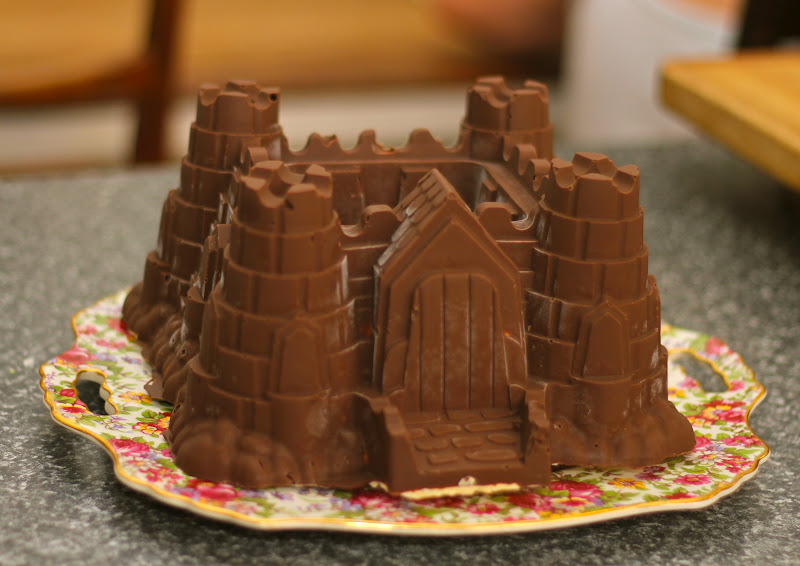 Picket Fence Fancy Chocolate Coated Ice Cream Castle