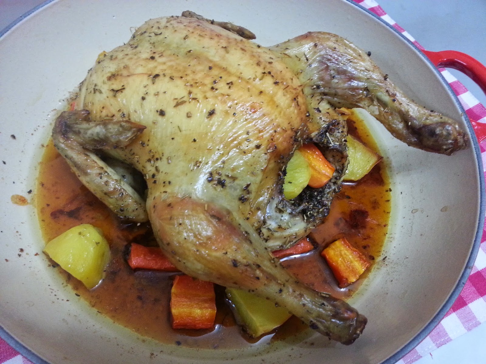 Life is colorful: Basic Whole Roasted Chicken Khayra's 
