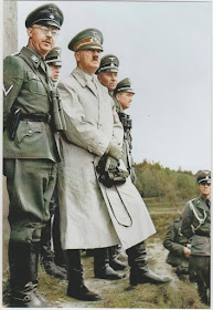 Heinrich Himmler and Hitler color photos of World War II worldwartwo.filminspector.com