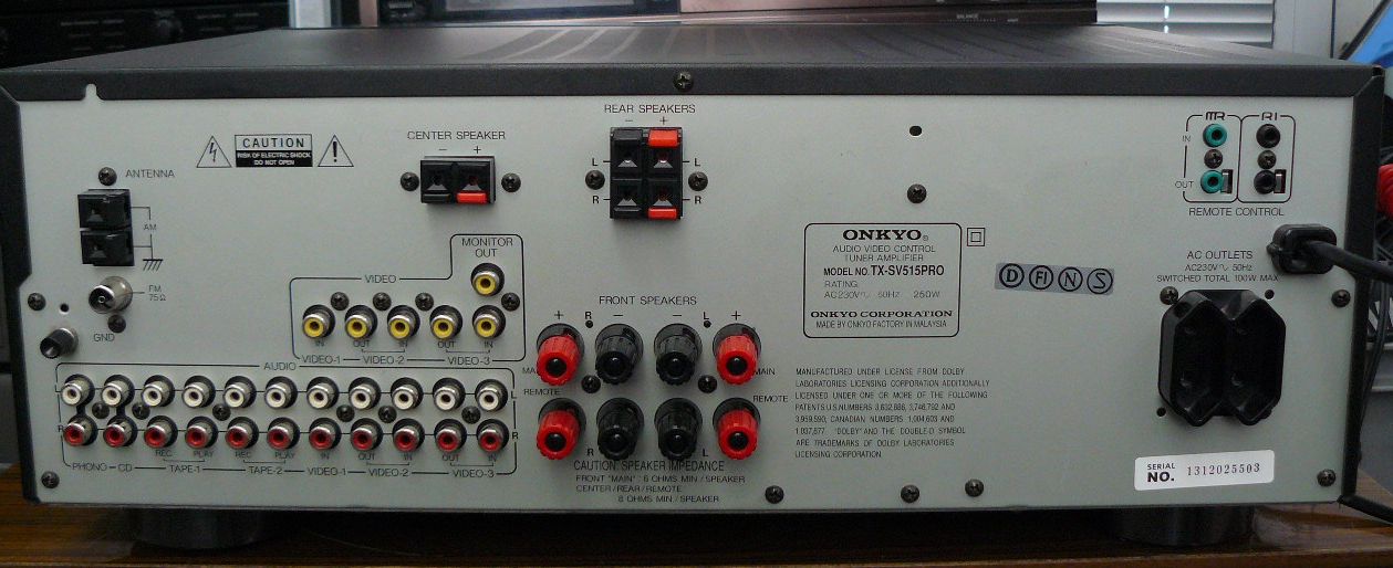 Onkyo TXSV515PRO Control Amplifier AudioBaza