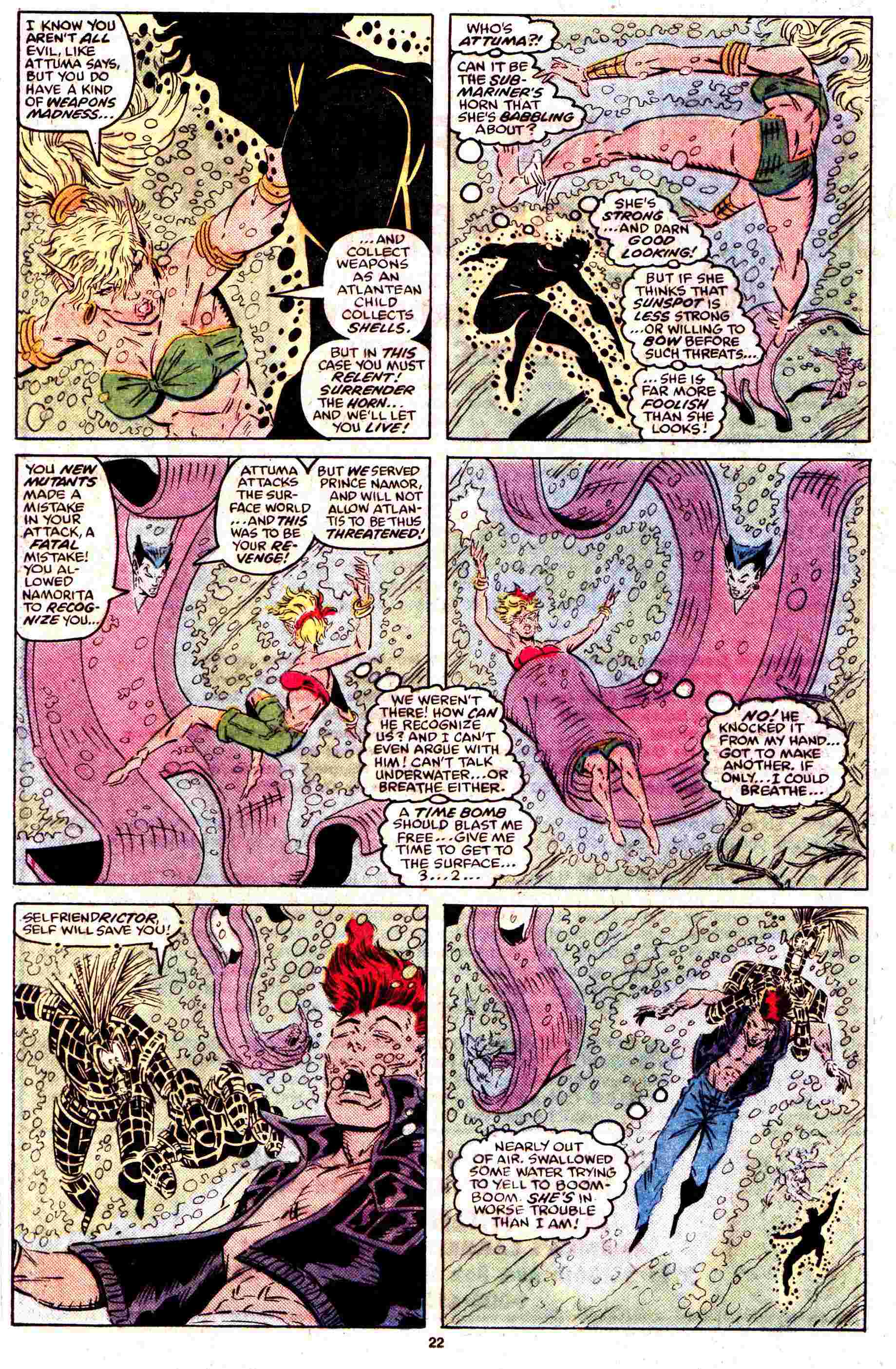 The New Mutants _Annual 5 #5 - English 20