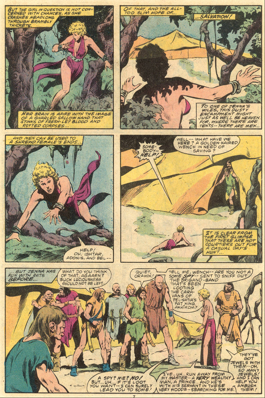 Read online Conan the Barbarian (1970) comic -  Issue #120 - 7