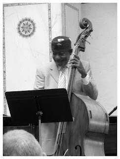 Yosef Ben Israel - Double bass - Ben Waltzer - Chicago Jazz Festival 2015 | Photograph by Tom Bowser