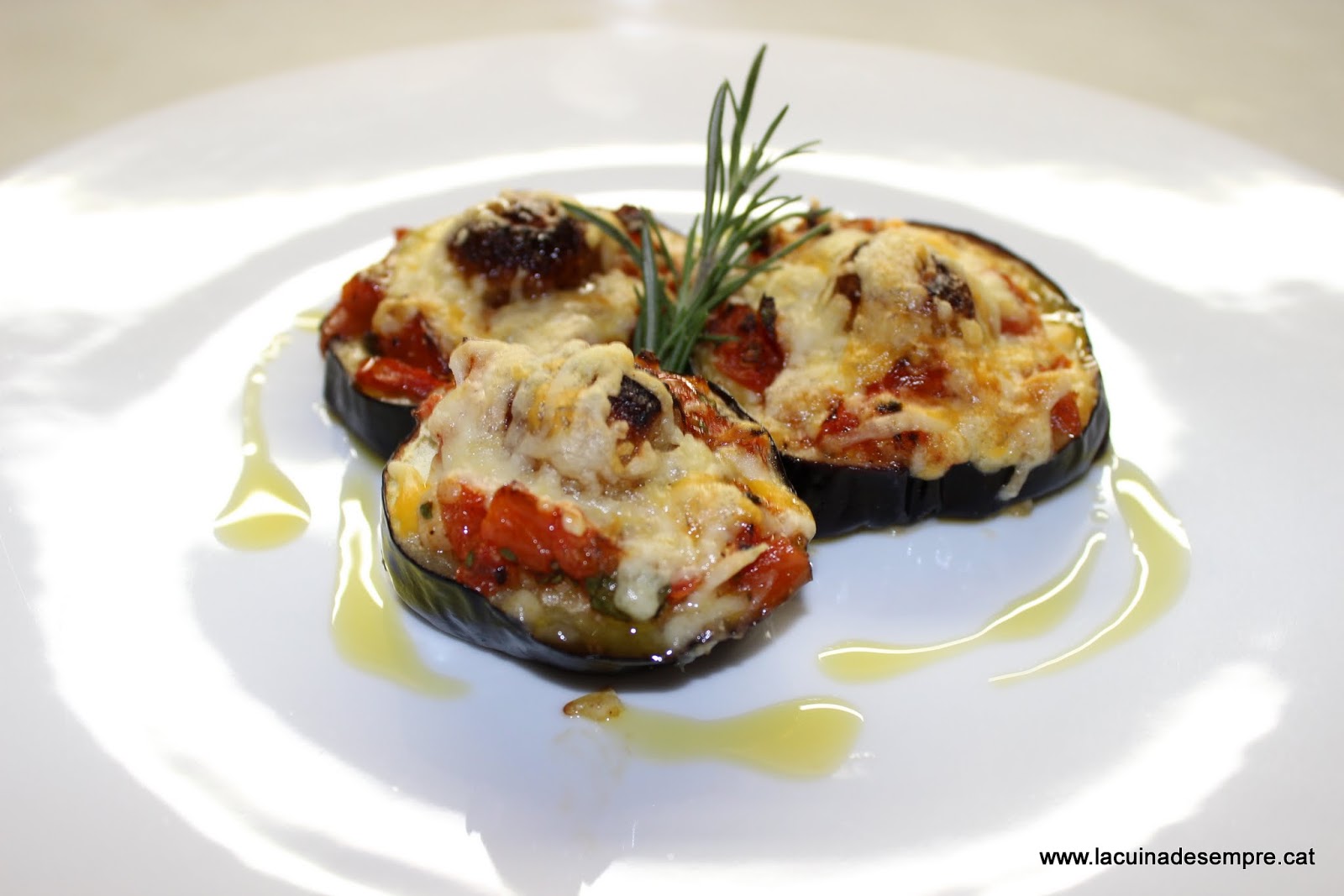 La cuina de sempre: Albergínies al forn | Comida, Comida saludable, Menta