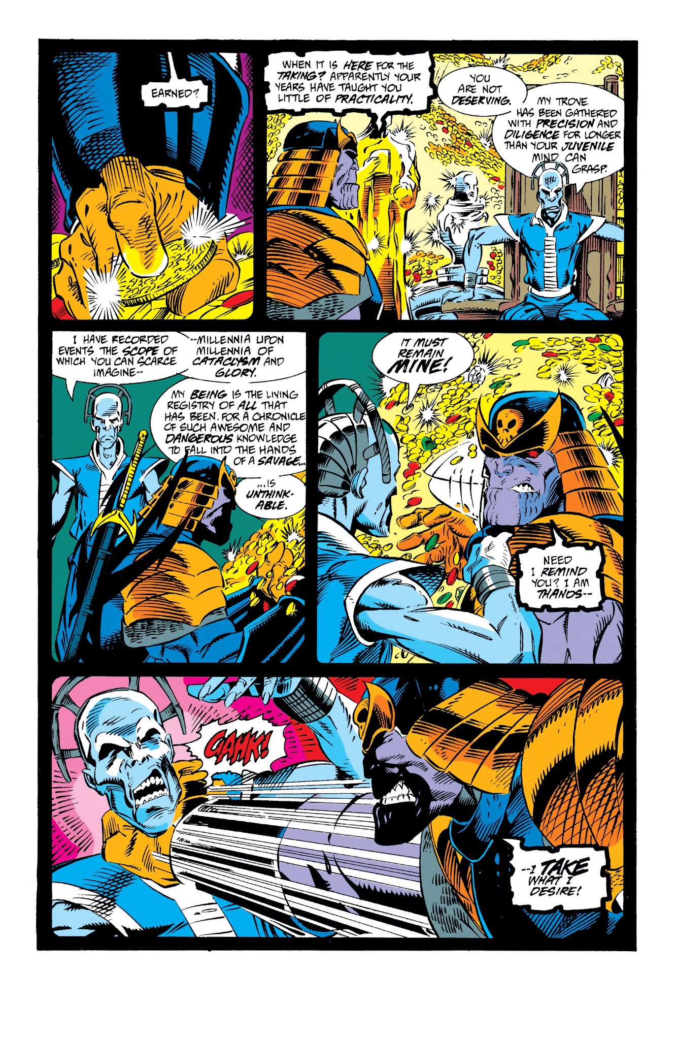 Read online Thanos: Cosmic Powers comic -  Issue # TPB (Part 1) - 90