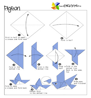 Pigeons Origami
