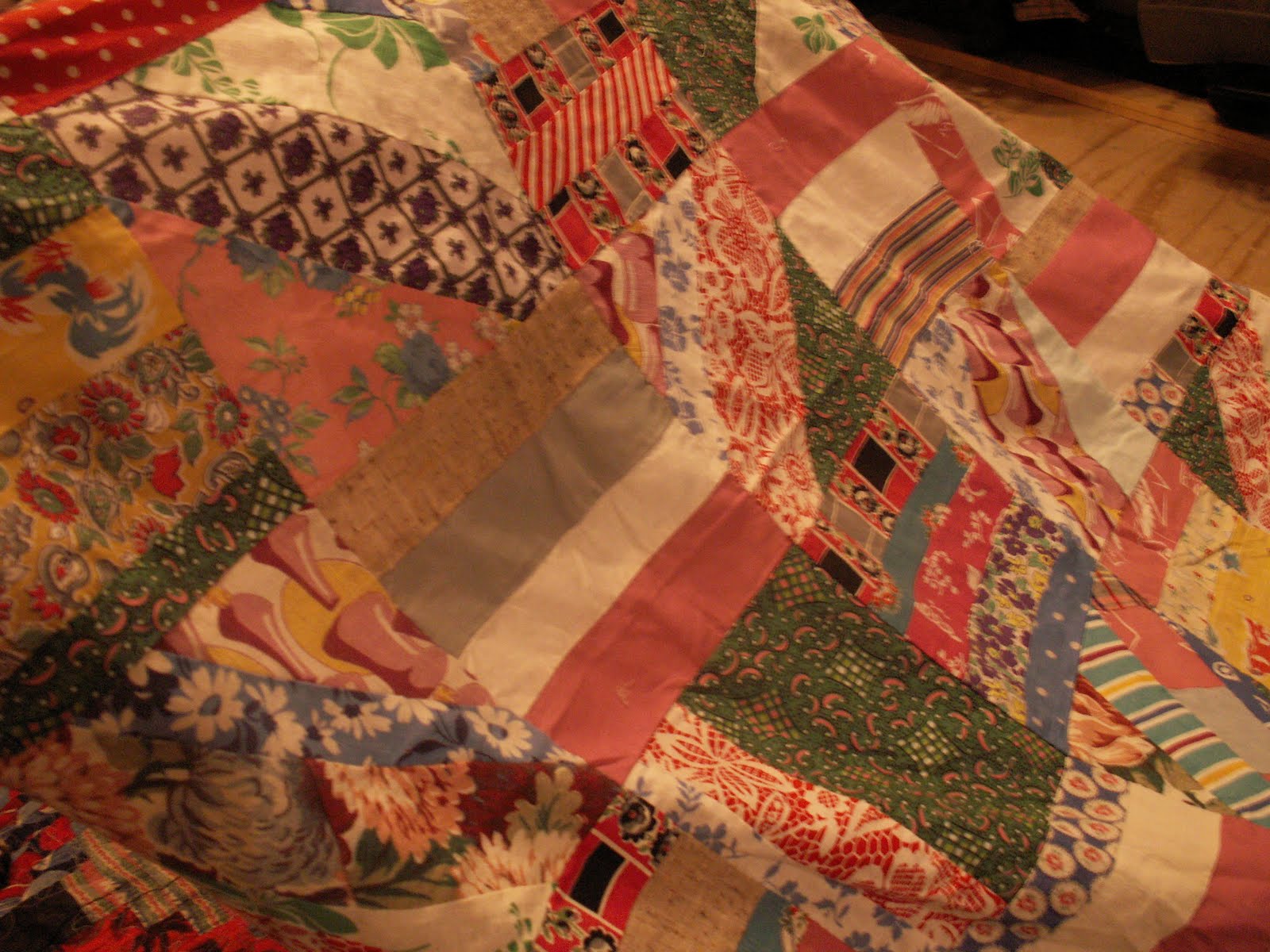 Granny in a Nutshell FRUGAL GRANNY Antique Quilt Top Finds