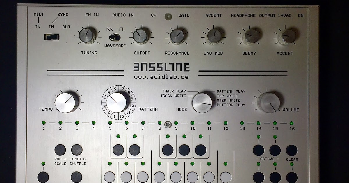 MATRIXSYNTH Acidlab Bassline 3