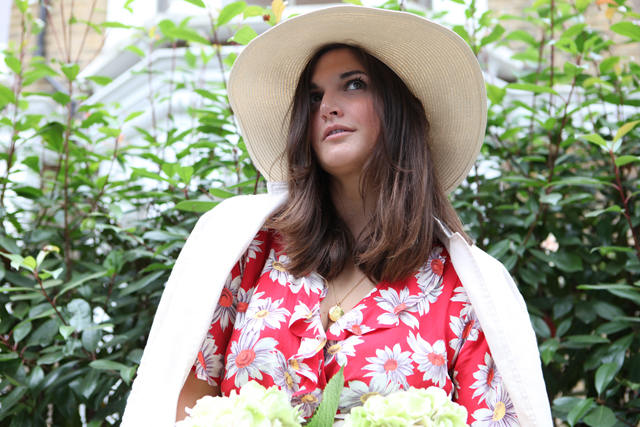 Floral Dress, Emily Johnston, Fashion Foie Gras Floral Dress, Emily Johnston, Fashion Foie Gras