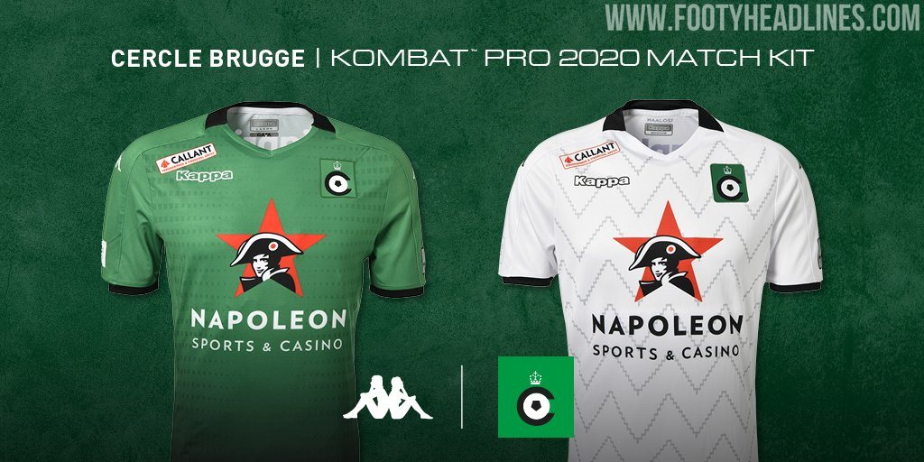 Cercle Brugge 19-20 Home & Away Kits Revealed - Footy Headlines