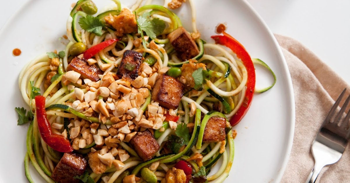 Edibles: Pad Thai with Zucchini Noodles