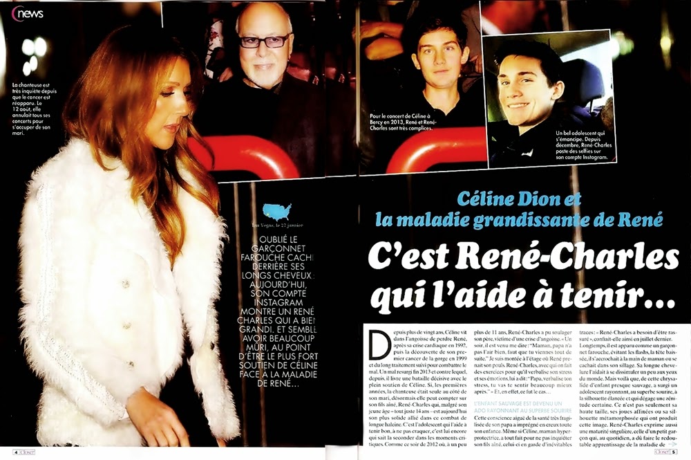 The Power Of Love - Celine Dion: Celine Dion in Closer Magazine January ...