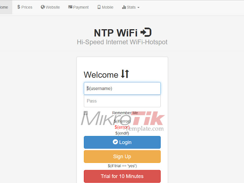 Download Template Hotspot Mikrotik Gratis Rewacreations