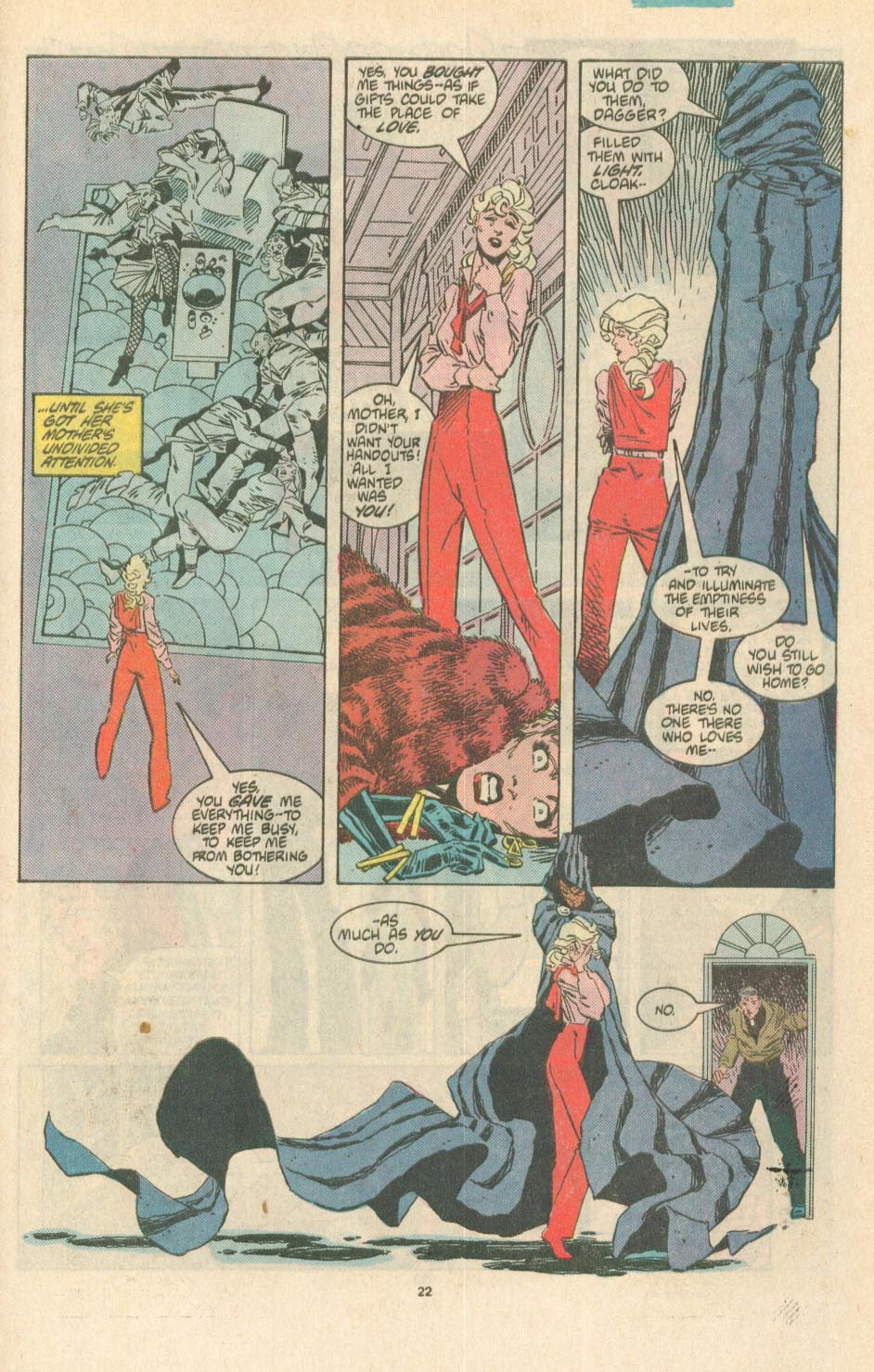 Read online Cloak and Dagger (1985) comic -  Issue #2 - 23