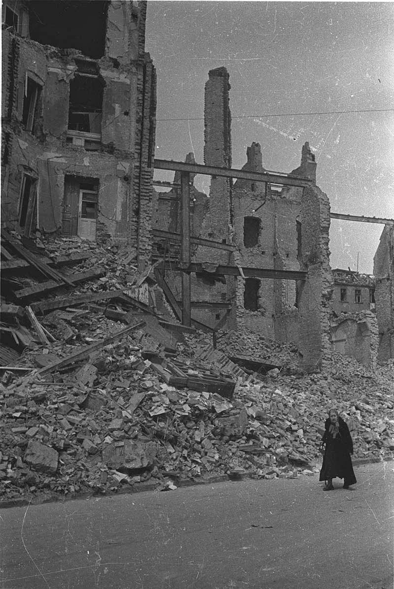 Руины берлина 1945