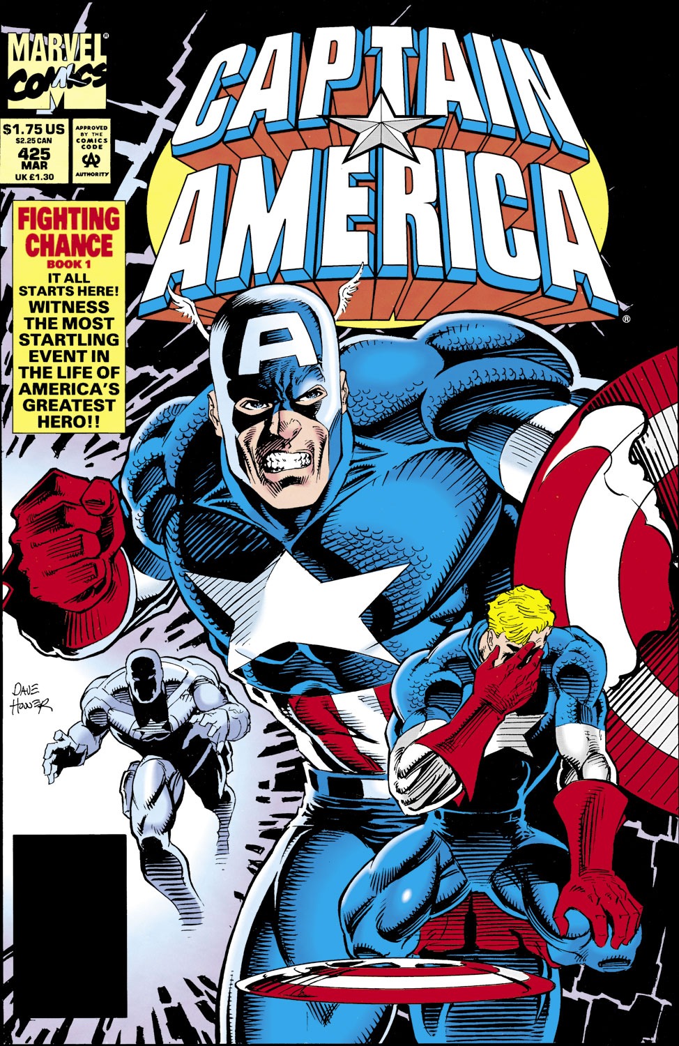 Read online Captain America (1968) comic -  Issue #425 - 1