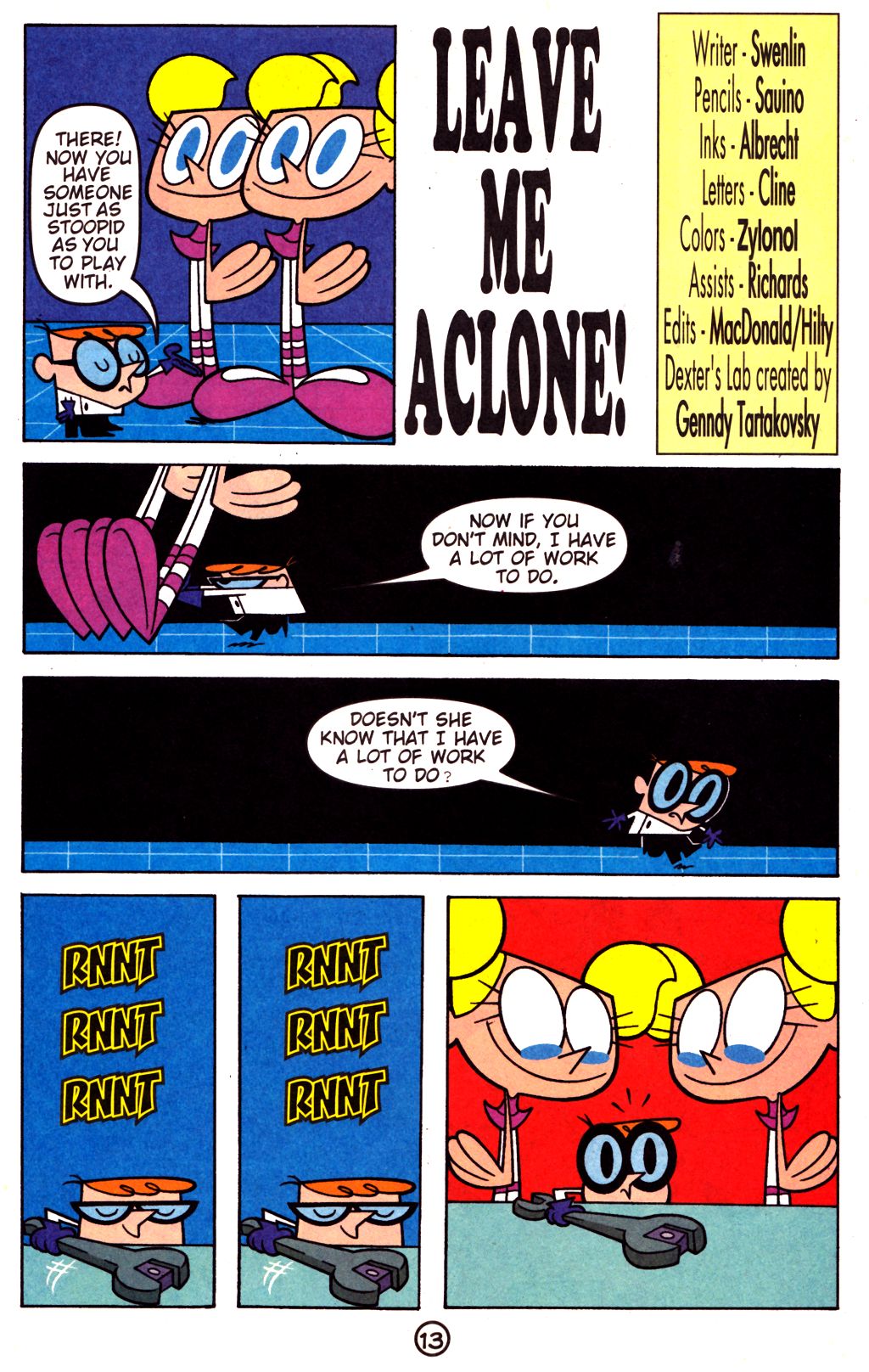 Read online Dexter's Laboratory comic -  Issue #11 - 14