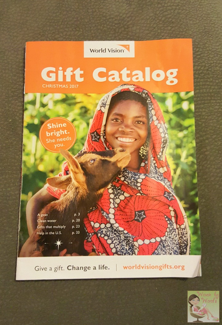 Woven By Words World Vision Gift Catalog For Christmas Giveaway