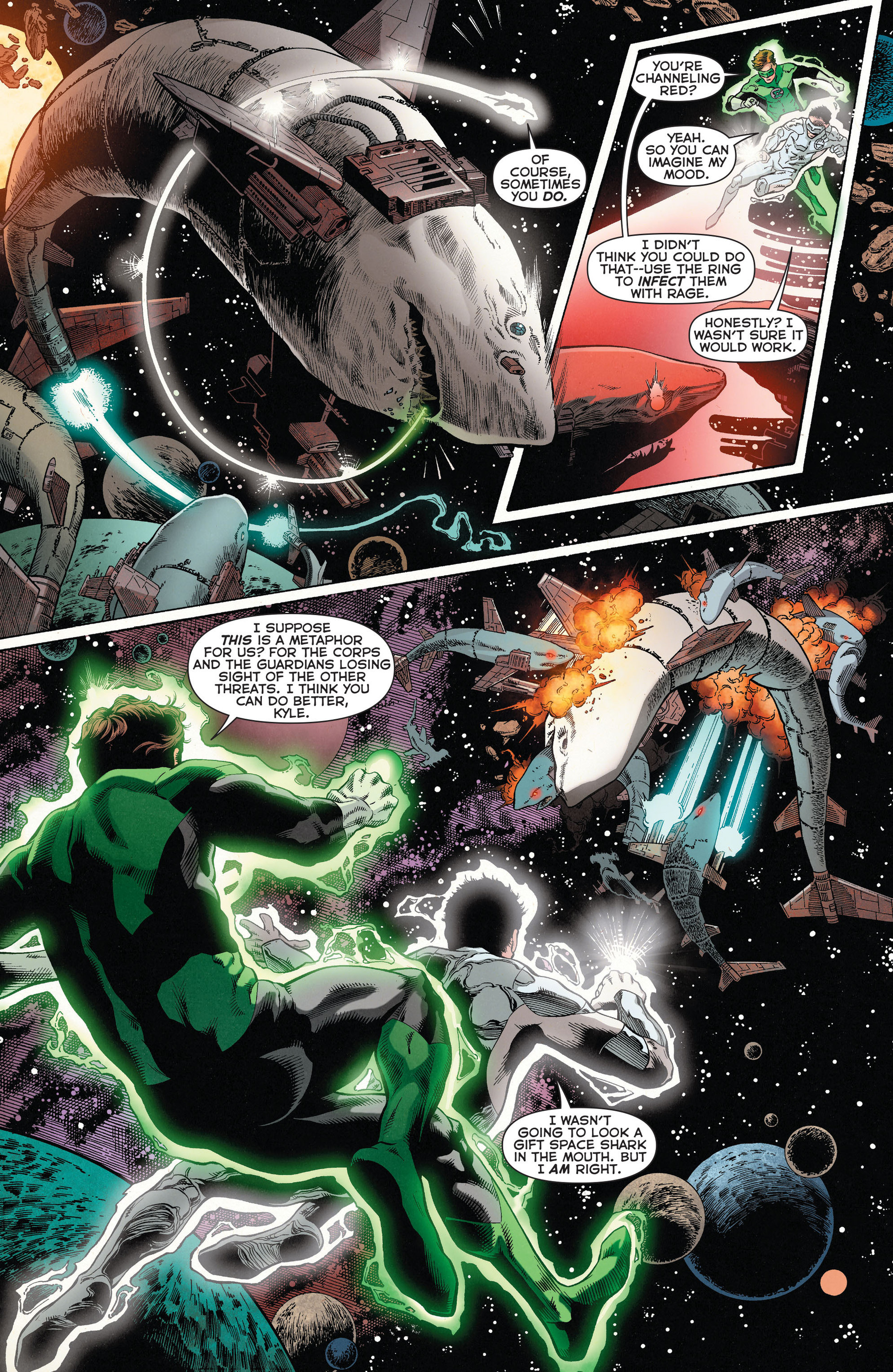 Read online Green Lantern: New Guardians comic -  Issue #21 - 7