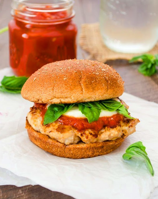 Chickén Parmésan Burgér Aimer La Cuisine