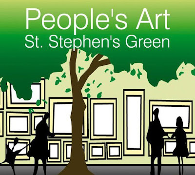 Logo People's Art St. Stephen Green Exhibition. Elizabeth Casua blog tHE 33ZTH oRDER
