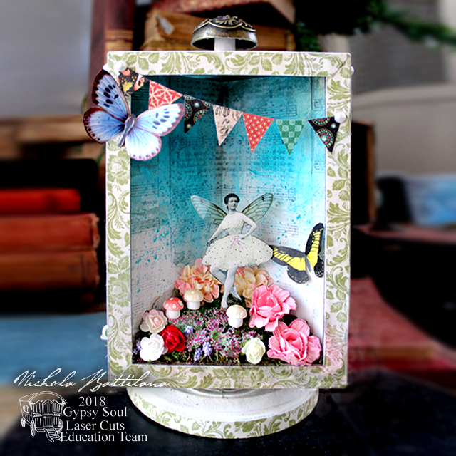 Floral Fairy Dimensional Diorama - gslcuts.com Nichola Battilana