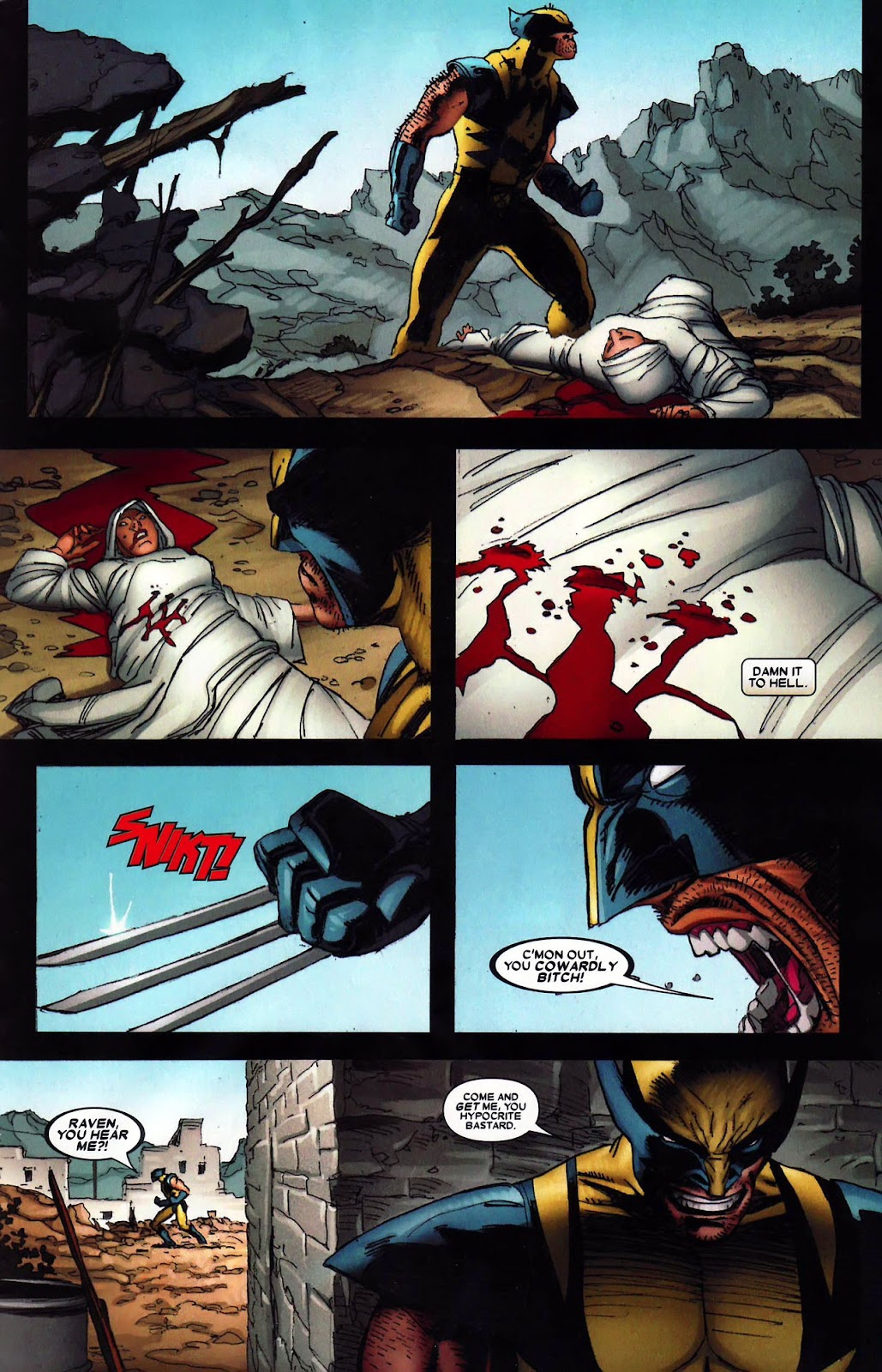 Read online Wolverine (2003) comic - Issue #62 - 22