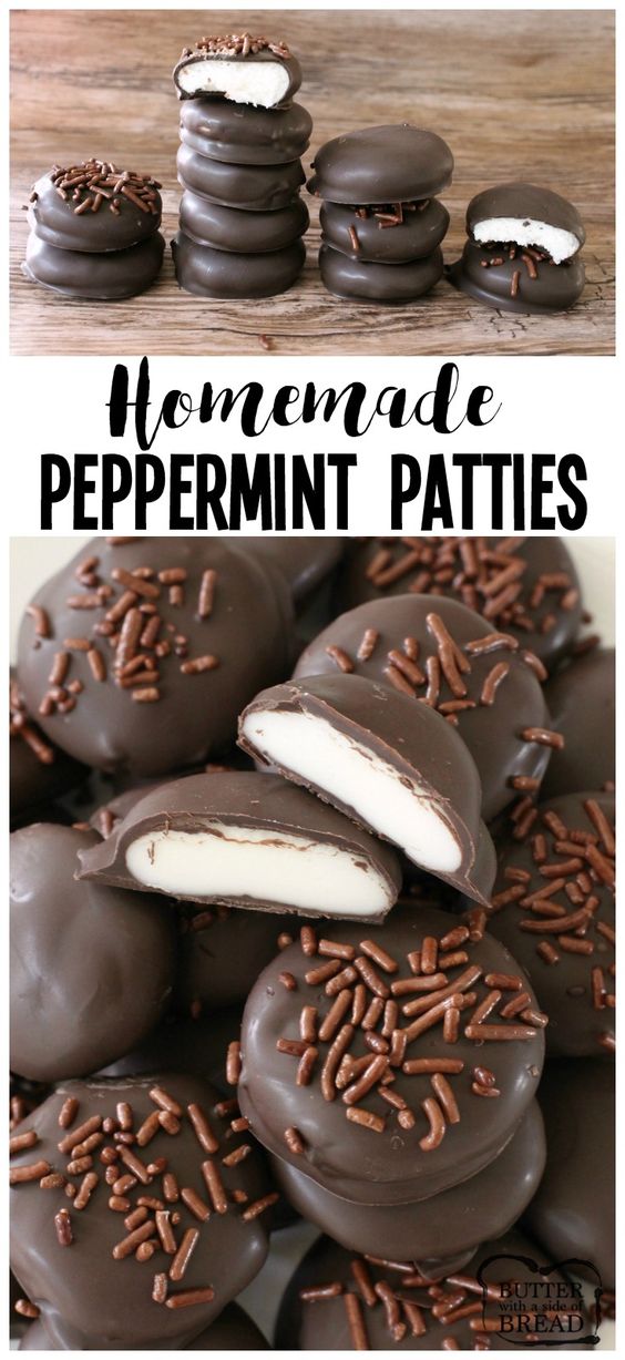 Easy Homemade Pappermint Patties - Anisa Favourite Foods