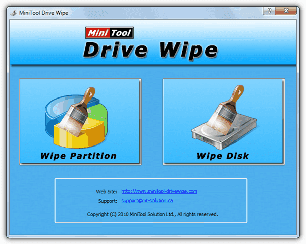 wipe drive enterprise