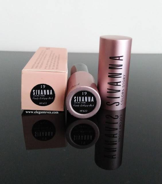 Sivanna Colors Candy Lollipop Lipstick19 and how to use a nudebeige