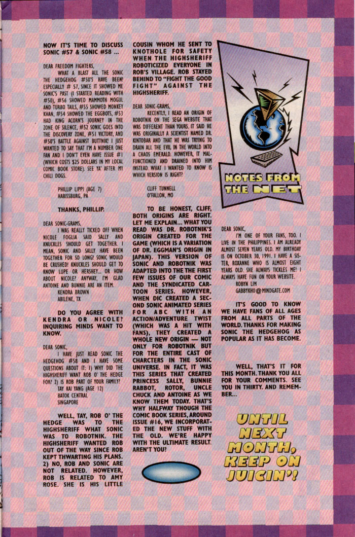 Read online Sonic The Hedgehog comic - Issue #64 - 26