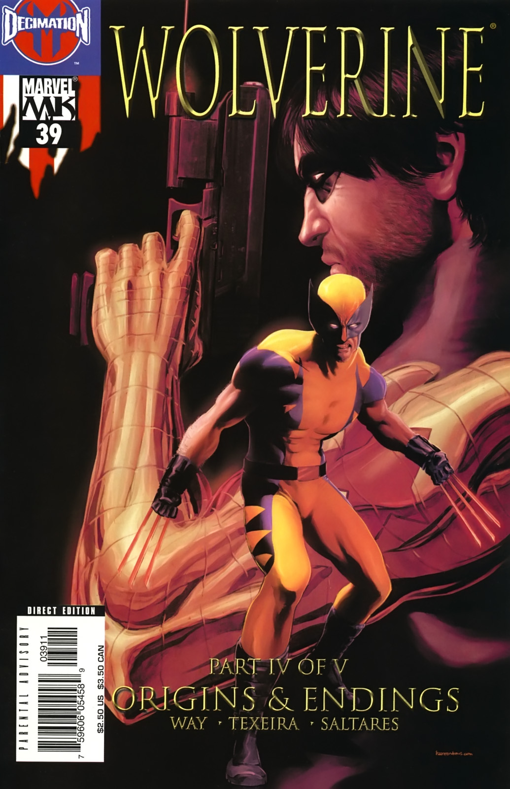 Read online Wolverine (2003) comic -  Issue #39 - 1