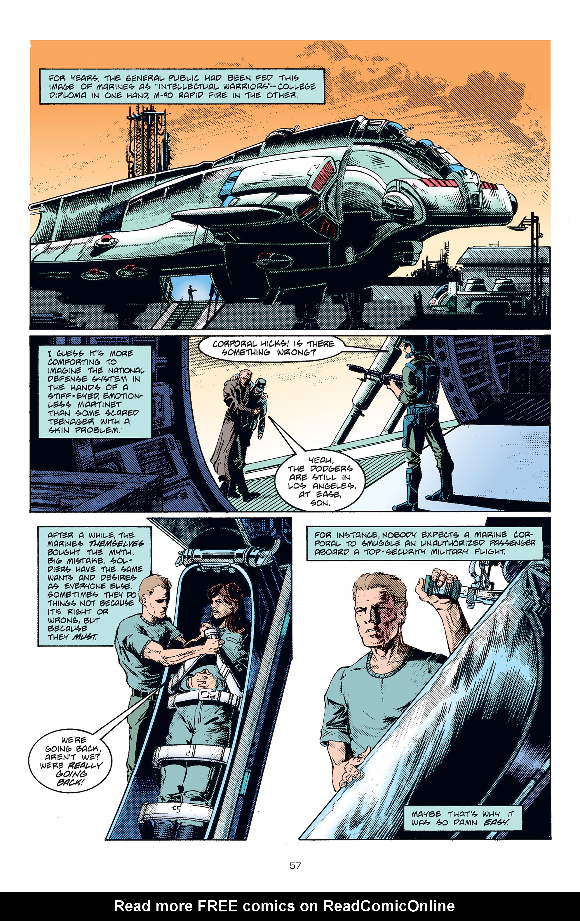 Read online Aliens: The Essential Comics comic -  Issue # TPB (Part 1) - 58