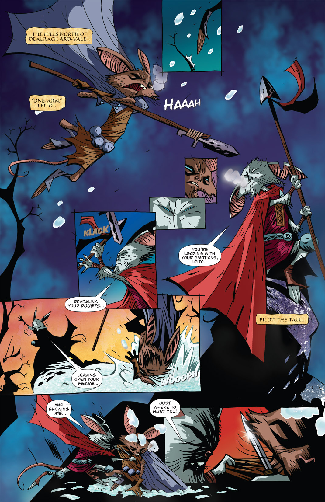 Read online The Mice Templar Volume 3: A Midwinter Night's Dream comic -  Issue #7 - 8