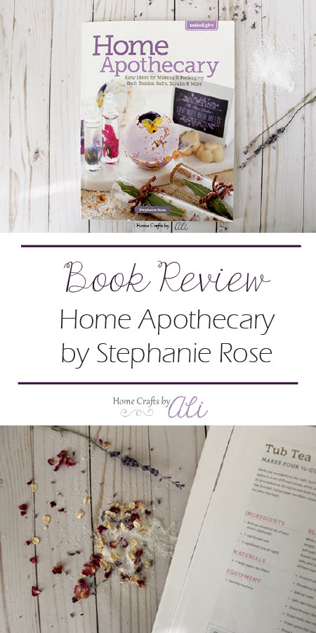 Book Review Make and Give Home Apothecary step by step photograph and recipes